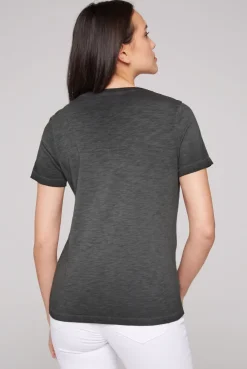 CAMP DAVID & SOCCX T-Shirt mit Folienprint black Store