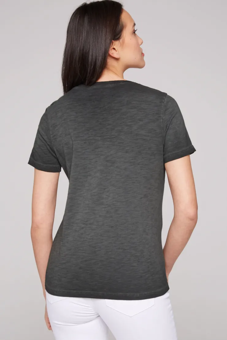 CAMP DAVID & SOCCX T-Shirt mit Folienprint black Store