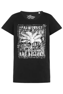 CAMP DAVID & SOCCX T-Shirt mit Pailletten-Artwork black Cheap