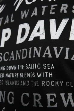 CAMP DAVID & SOCCX T-Shirt mit Print Artwork black Discount