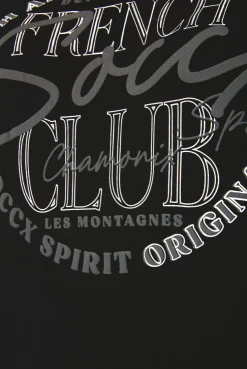CAMP DAVID & SOCCX T-Shirt mit V-Ausschnitt und Print black Cheap