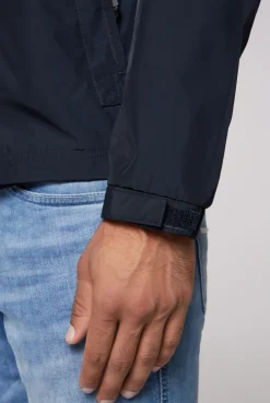 CAMP DAVID & SOCCX Windbreaker-Jacke mit Kapuze und Rückenprint blue navy bluenavy Discount