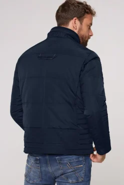 CAMP DAVID & SOCCX Winterjacke im Biker-Design blue navy bluenavy Online