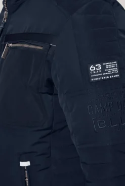 CAMP DAVID & SOCCX Winterjacke im Biker-Design blue navy bluenavy Online