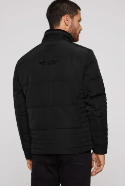 CAMP DAVID & SOCCX Winterjacke im Biker-Design black Sale