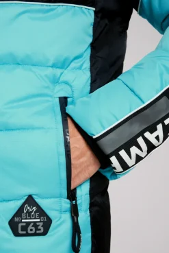 CAMP DAVID & SOCCX Winterjacke mit Colour-Blocking und Logo-Design new aqua newaqua Best Sale
