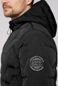 CAMP DAVID & SOCCX Winterjacke mit Stepp-Design black Best Sale