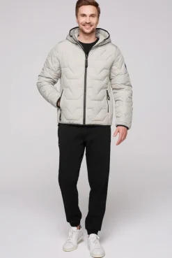 CAMP DAVID & SOCCX Winterjacke mit Stepp-Design light grey lightgrey Shop