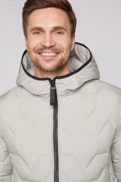 CAMP DAVID & SOCCX Winterjacke mit Stepp-Design light grey lightgrey Shop