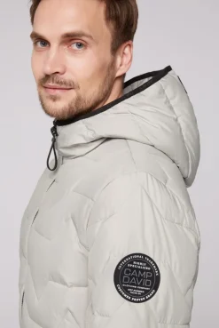 CAMP DAVID & SOCCX Winterjacke mit Stepp-Design light grey lightgrey Shop